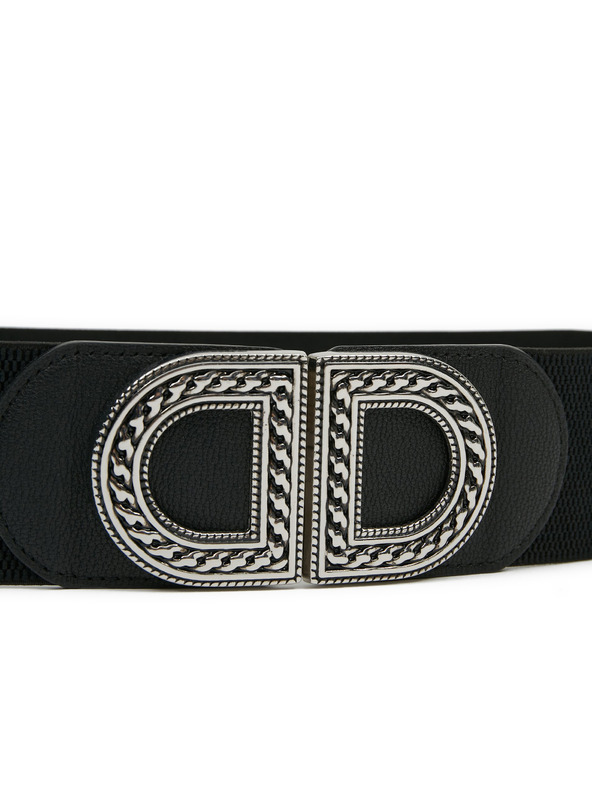 Orsay Čierny dámsky opasok ORSAY