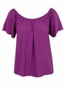 Orsay Fialová dámska blúzka ORSAY