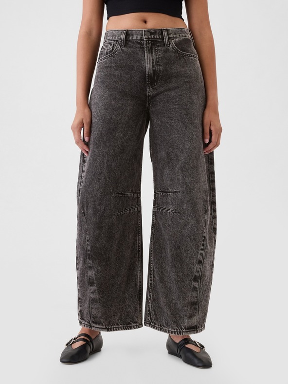 GAP Džínsy Mid Rise Horseshoe GAP