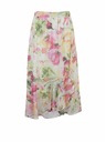Orsay Ružovo-biela dámska kvetinová midi sukňa ORSAY