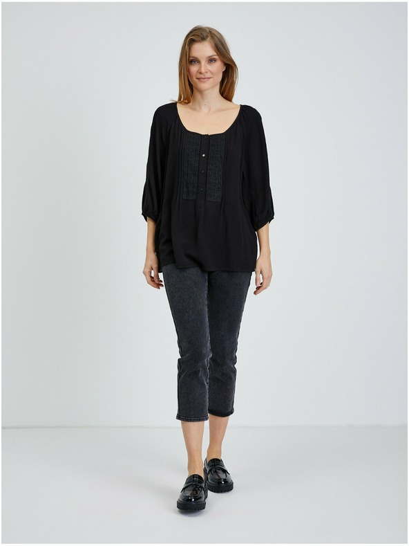 Orsay Čierna dámska blúzka ORSAY