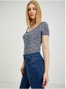 Orsay Tmavomodré dámske džínsy úzkeho strihu ORSAY