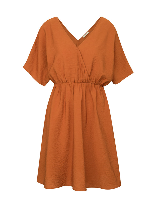 Orsay Hnedé dámske krátke šaty ORSAY