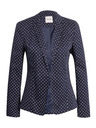 Orsay Tmavomodré dámske bodkované sako ORSAY