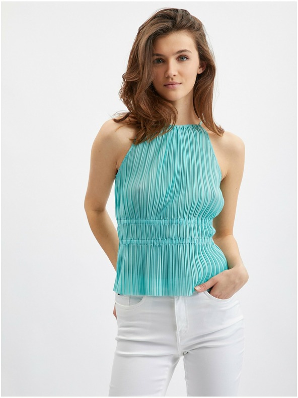 Orsay Tyrkysová dámska blúzka ORSAY