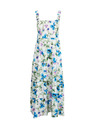 Orsay Modré a krémové dámske kvetinové šaty ORSAY