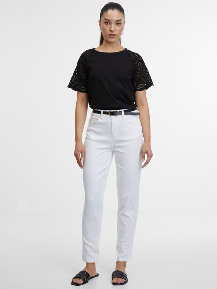 Orsay Čierne dámske tričko ORSAY