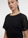 Orsay Čierne dámske tričko ORSAY