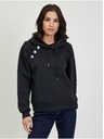 Orsay Čierna dámska mikina s kapucňou ORSAY