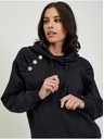 Orsay Čierna dámska mikina s kapucňou ORSAY