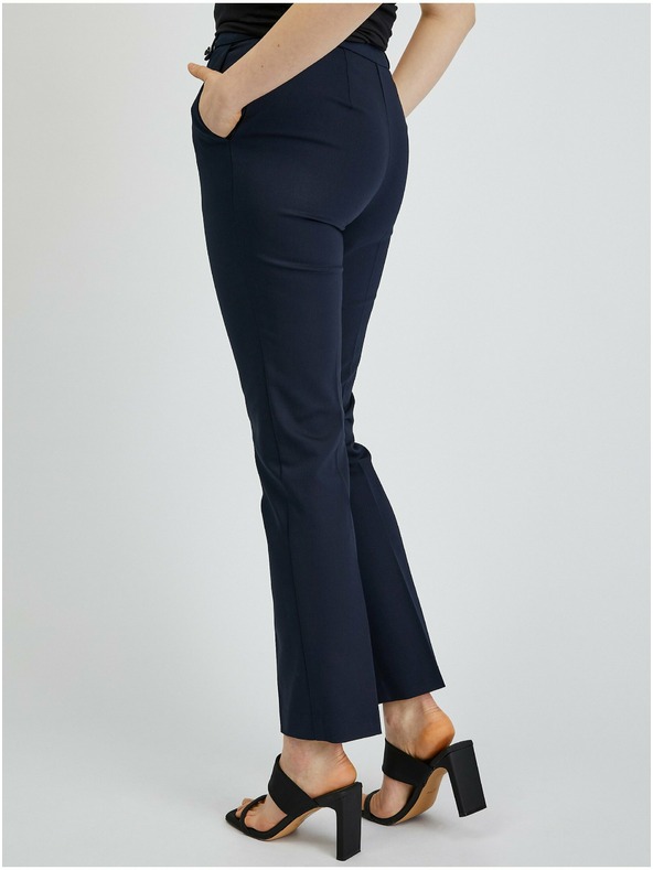 Orsay Tmavomodré dámske nohavice ORSAY