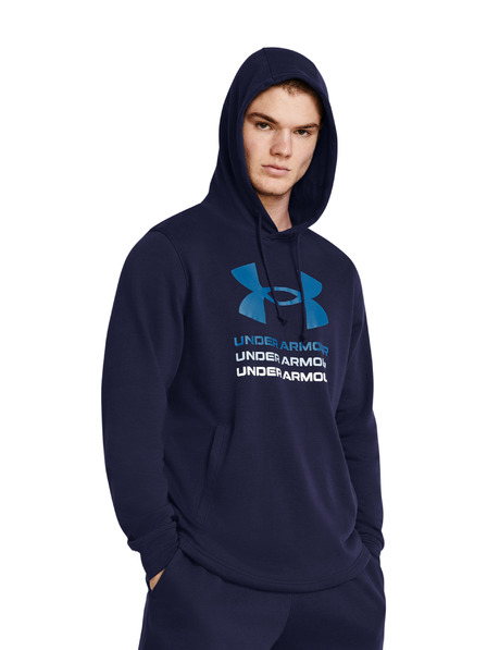 Under Armour Pánska mikina Under Armour UA Rival Terry Graphic Hood