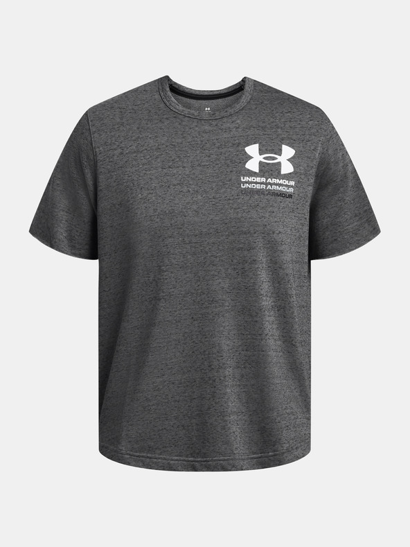 Under Armour Pánske tričko Under Armour UA Rival Terry SS Colorblock