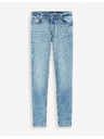 Celio Svetlomodré skinny fit džínsy Celio Foskinny