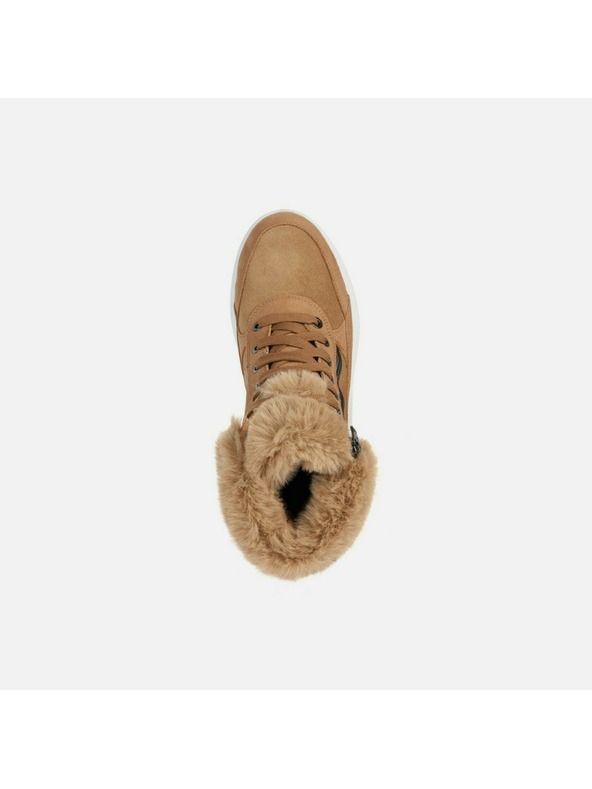 Geox Svetlohnedé dámske členkové topánky Geox Dalyla B Abx