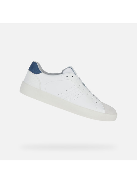 Geox Biele pánske tenisky Geox Affile