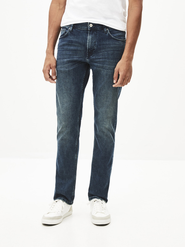 Celio Tmavomodré pánske slim fit džínsy Celio Portobel15