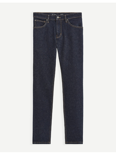 Celio Tmavomodré pánske slim fit džínsy Celio Bonew25t