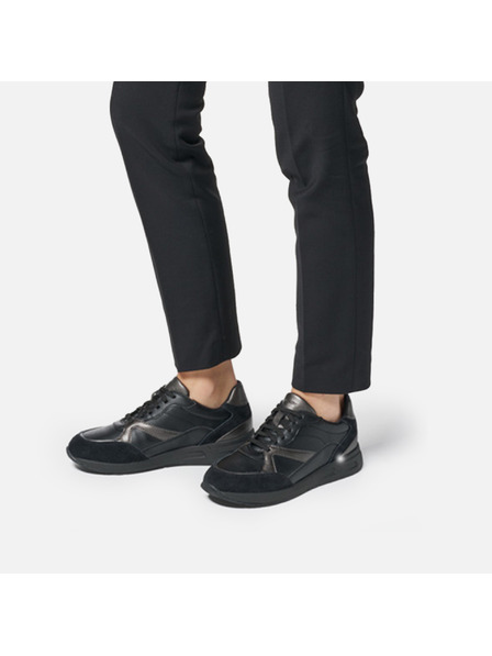 Geox Čierne dámske tenisky Geox Bulmya