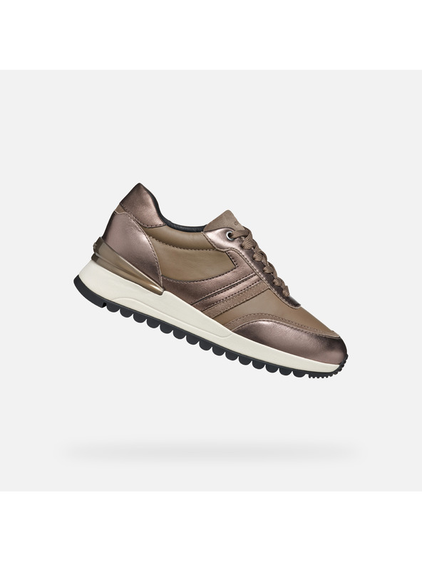 Geox Hnedé dámske tenisky Geox Desya