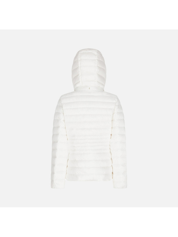 Geox Biela dámska prešívaná bunda Geox Jaysen