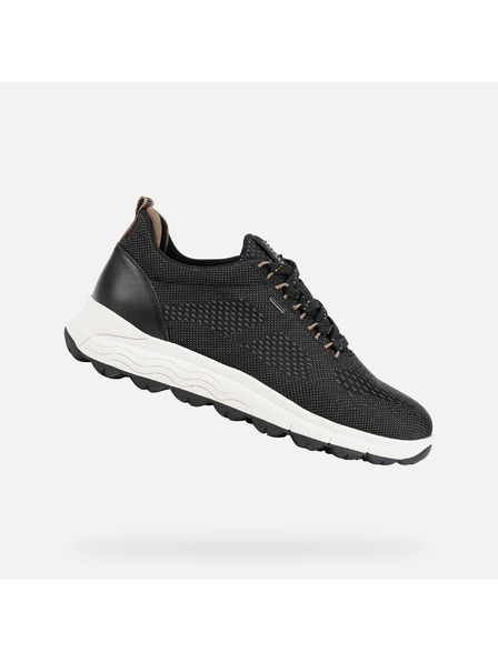 Geox Čierne dámske tenisky Geox Spherica 4x4 B Abx