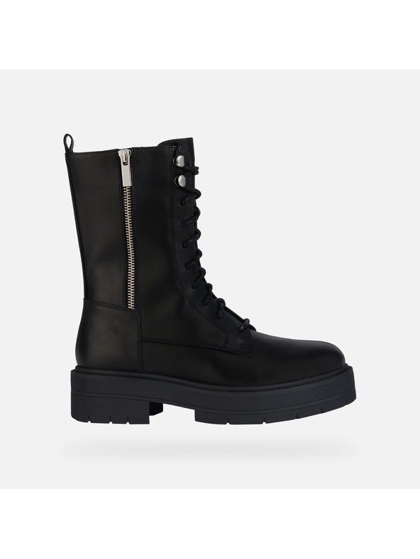 Geox Čierne dámske členkové topánky Geox Spherica EC7