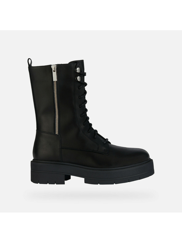 Geox Čierne dámske členkové topánky Geox Spherica EC7