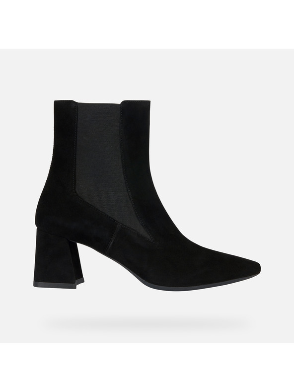 Geox Čierna dámska členková obuv Geox Giselda