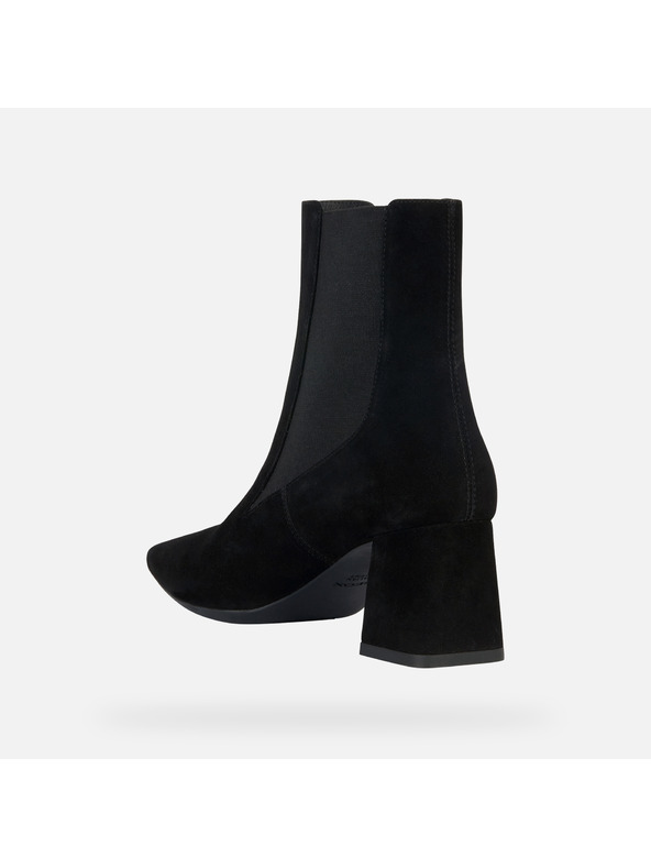 Geox Čierna dámska členková obuv Geox Giselda