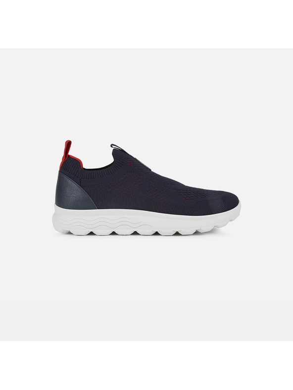 Geox Tmavo modré pánske slip on tenisky Geox Spherica