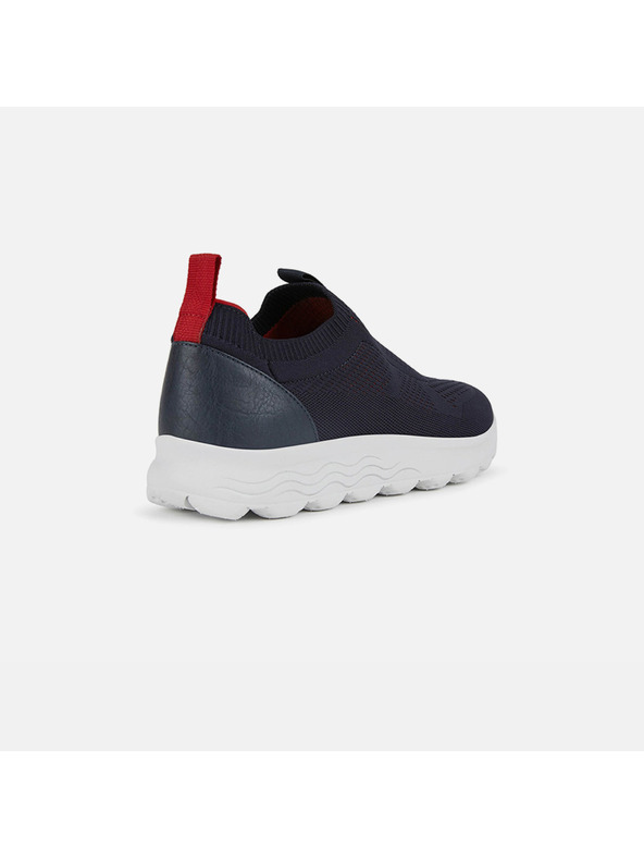 Geox Tmavo modré pánske slip on tenisky Geox Spherica