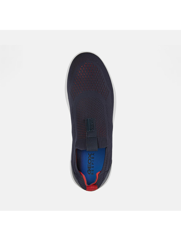Geox Tmavo modré pánske slip on tenisky Geox Spherica