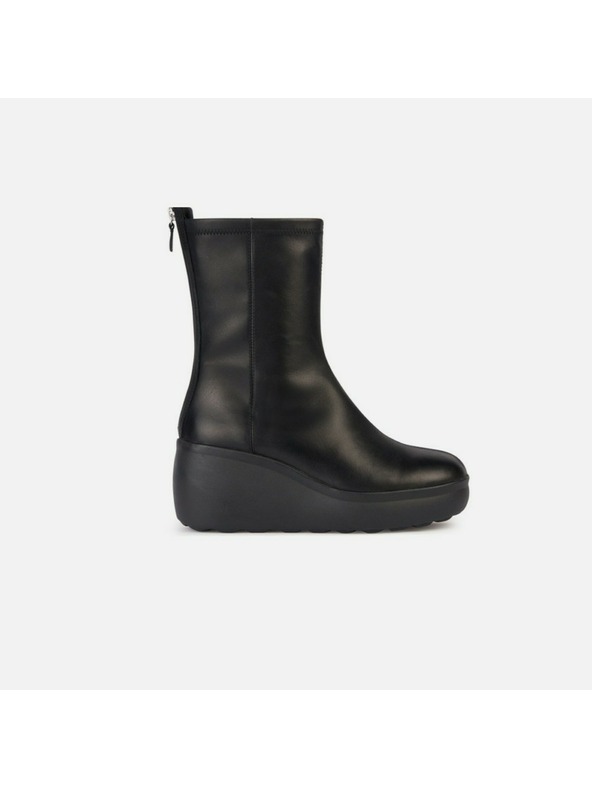 Geox Čierne dámske členkové topánky Geox Spherica Ec9