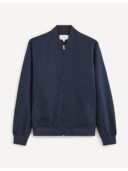 Celio Tmavomodrá pánska plátenná bunda Celio Bulin10