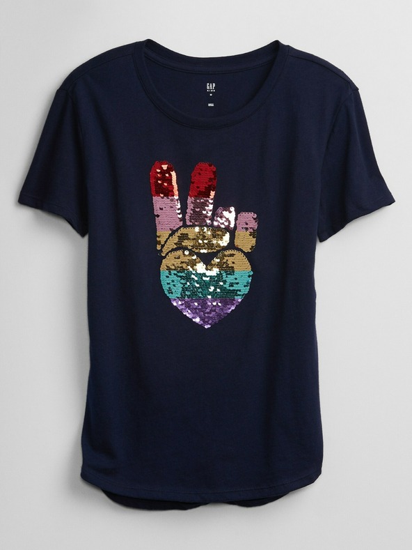 GAP Detské tričko flippy GAP