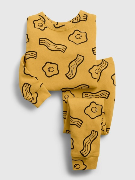 GAP Detské pyžamo eggs and bacons GAP