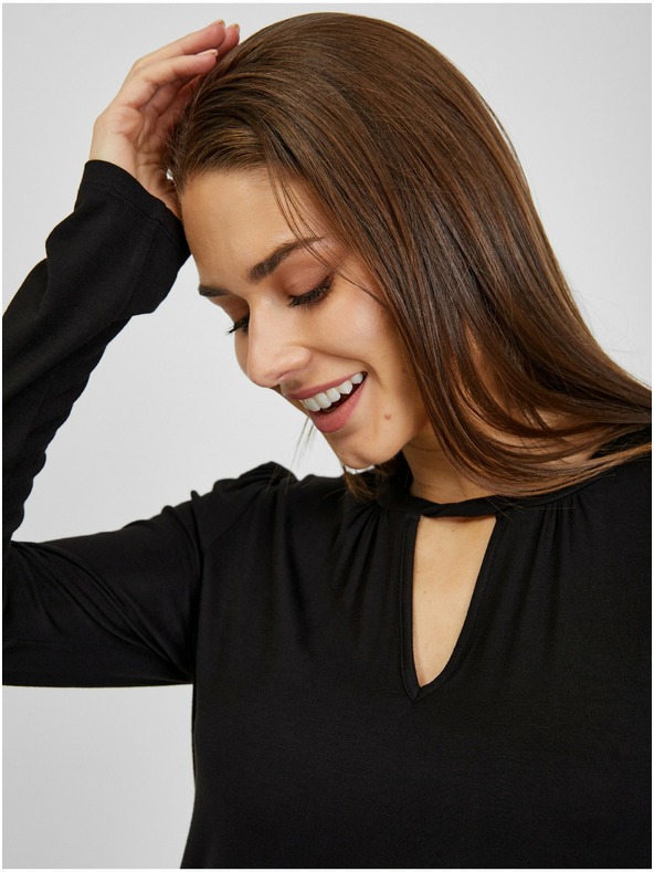 Orsay Čierne dámske tričko ORSAY