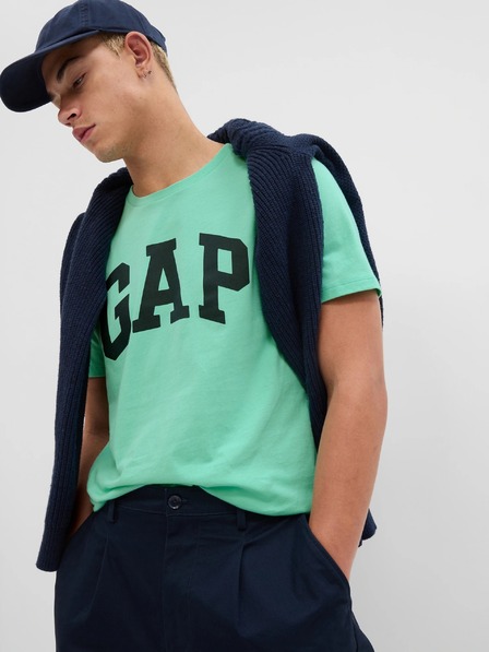 GAP Tričko GAP logo v-ss camo arch