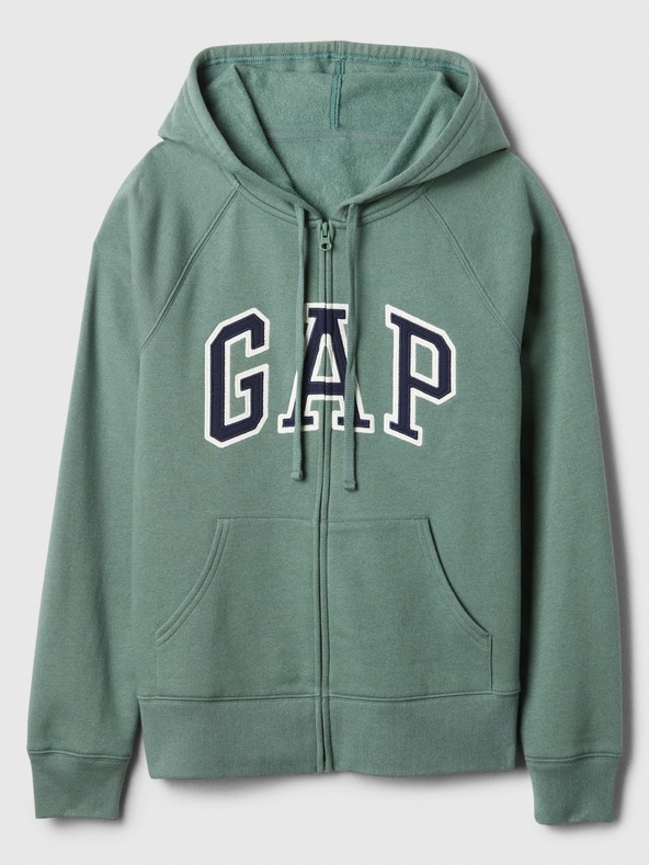GAP Mikina s logom a fleece GAP