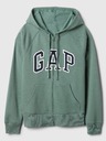 GAP Mikina s logom a fleece GAP