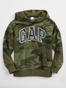 GAP Detská mikina GAP logo camo