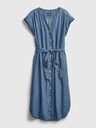 GAP Šaty džínsové midi GAP