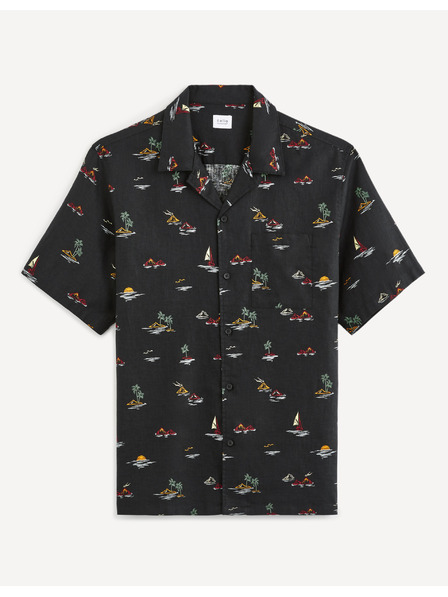 Celio Baplaya ľanová košeľa Celio