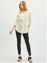 Orsay Krémová dámska ľanová blúzka ORSAY