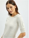 Orsay Krémový dámsky ľahký sveter ORSAY