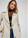 Orsay Béžový dámsky zimný kabát s opaskom ORSAY
