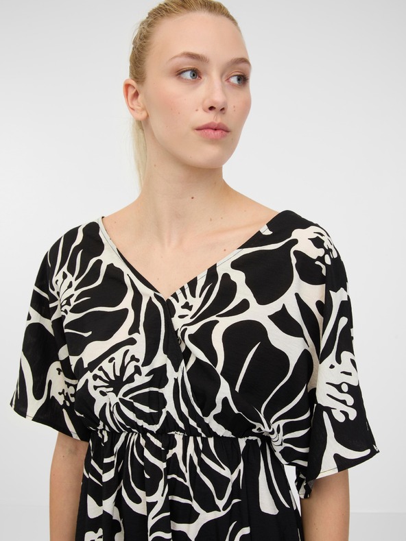 Orsay Čierne dámske krátke šaty ORSAY