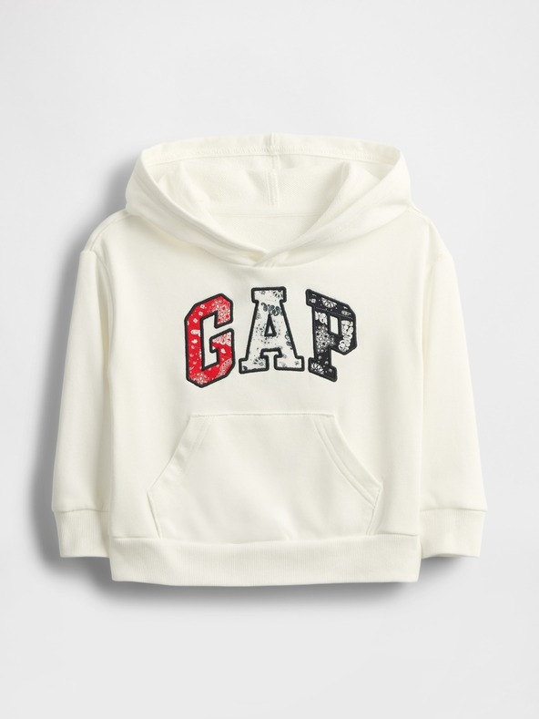 GAP Baby mikina s logom Americana GAP