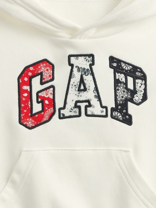 GAP Baby mikina s logom Americana GAP